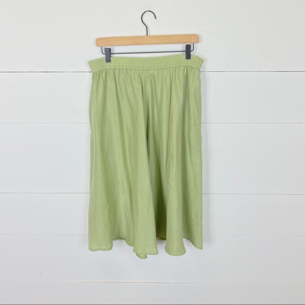 Pappagallo 100% Silk Midi Skirt Size L